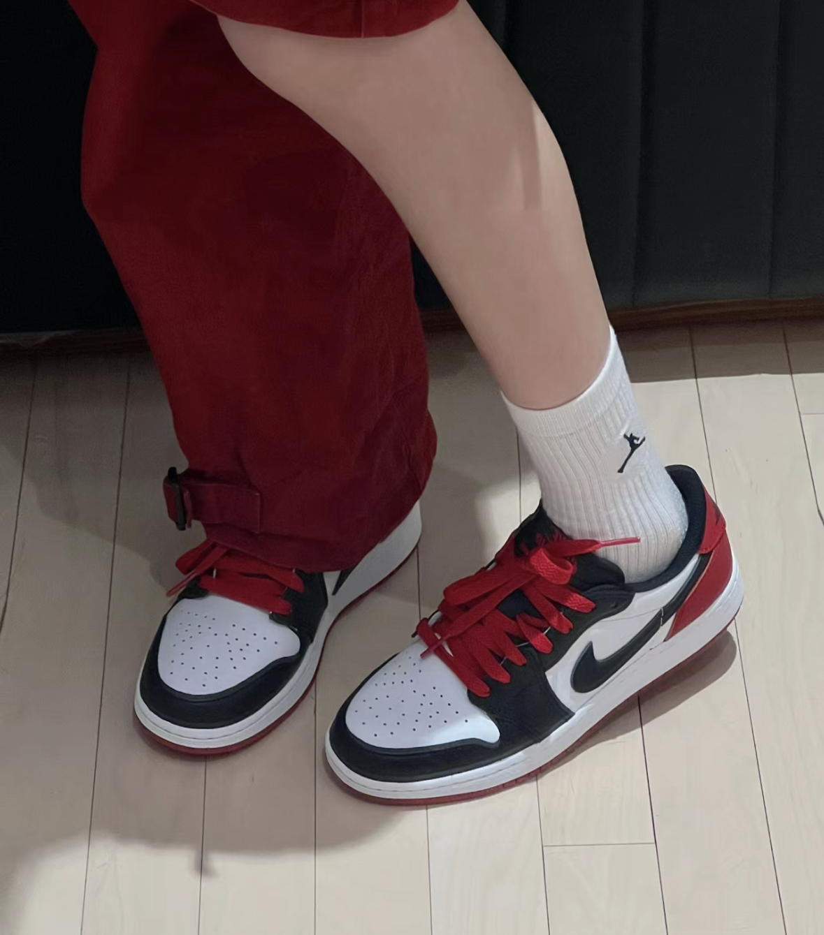 <快速出貨> Nike Air Jordan 1 Low OG "Black Toe" OG黑腳趾黑頭 GS