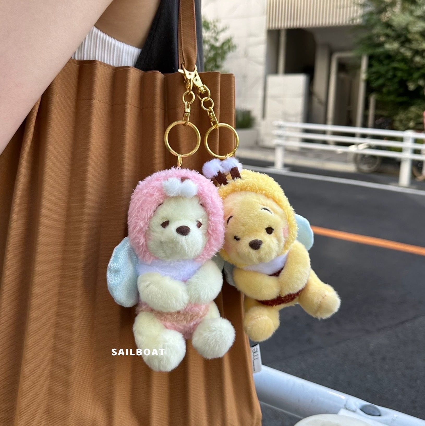 #現貨供應 正版迪士尼 蜜蜂小熊維尼系列 鑰匙圈/娃娃 東京限定