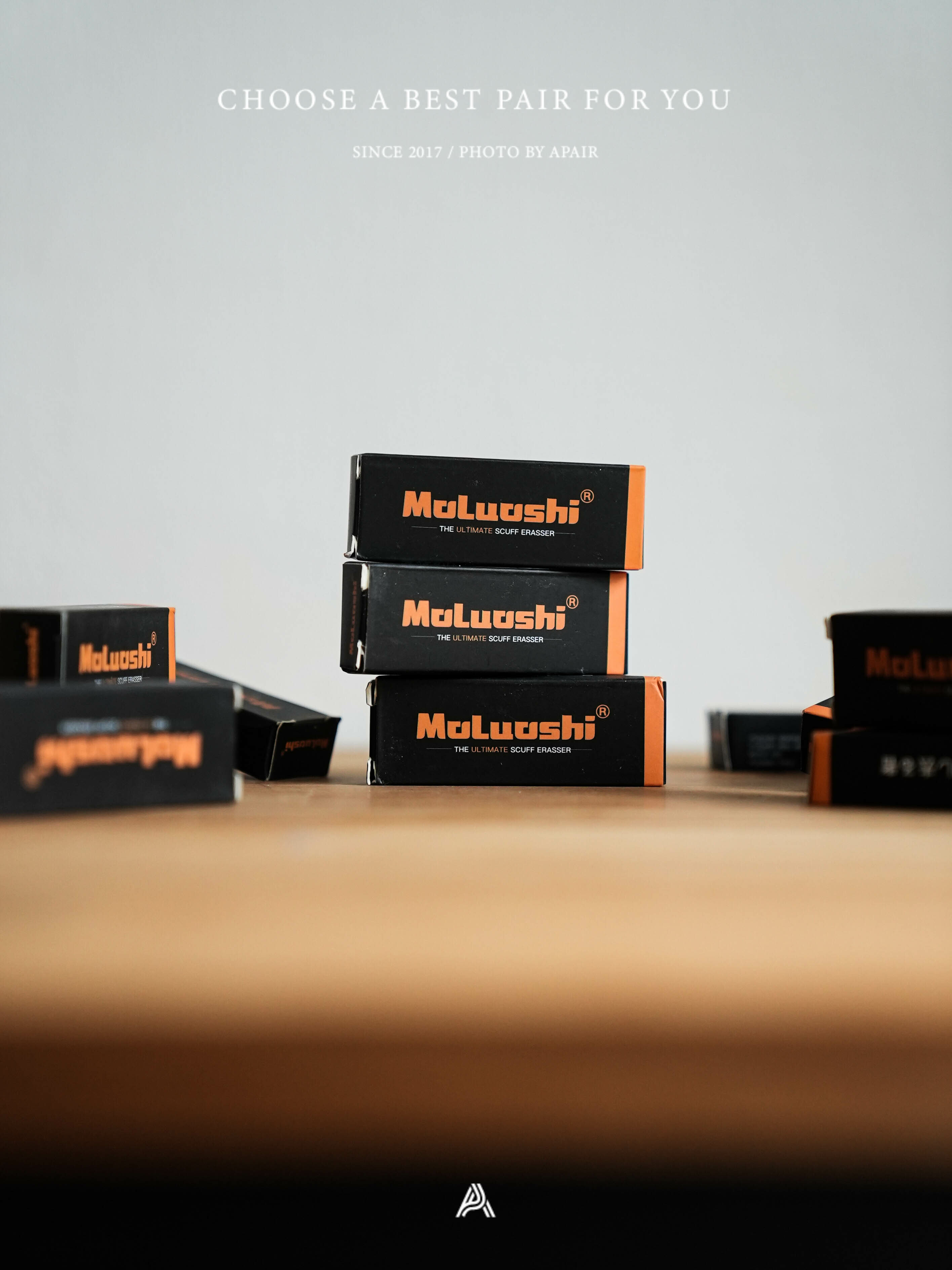 【APAIR】現貨 Moluoshi 球鞋去汙橡皮擦 擦鞋神器