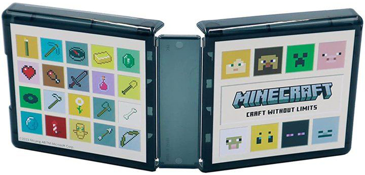 NS MAXGAMES 24入遊戲卡匣盒 Minecraft icon樣式