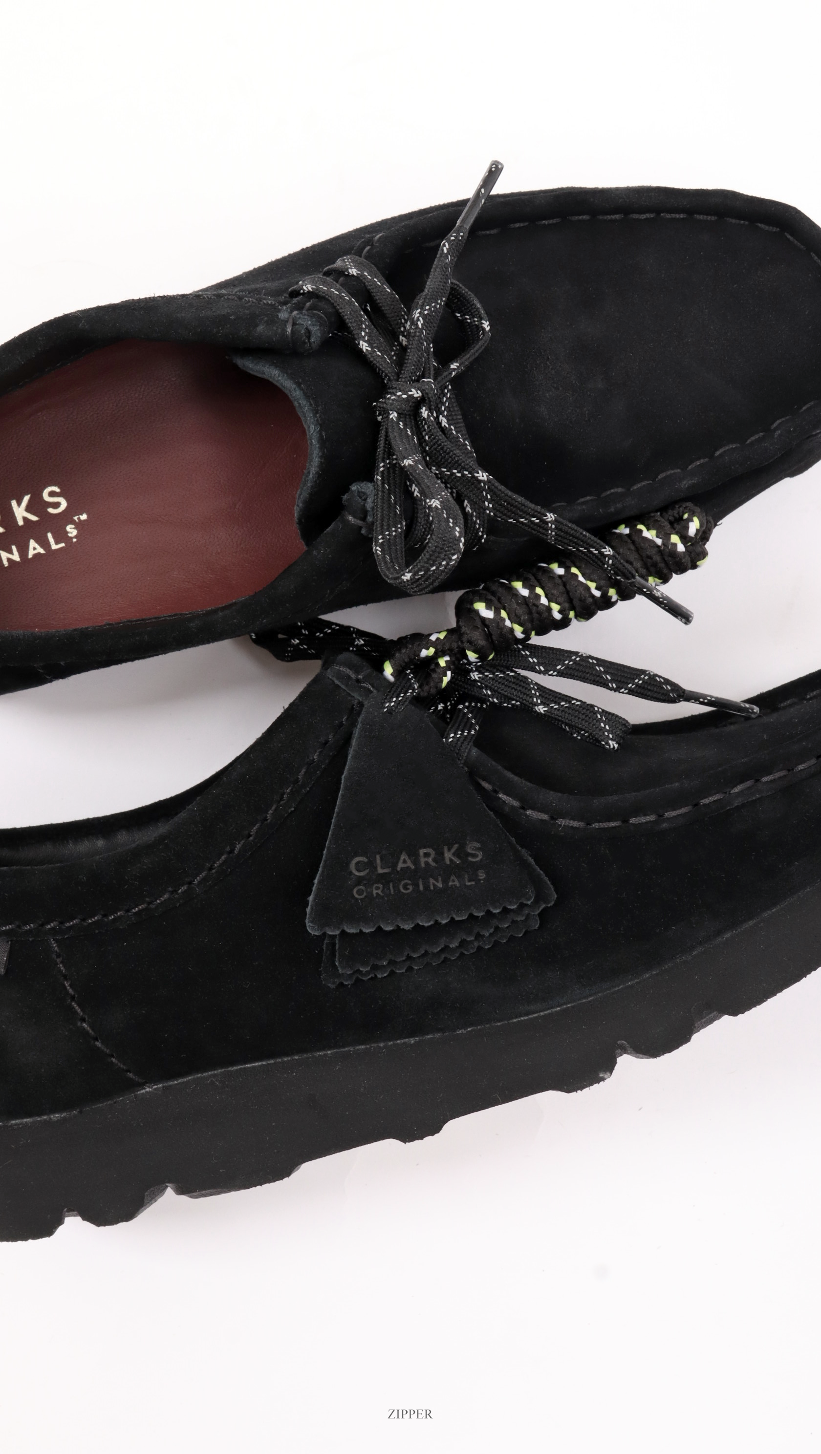 Clarks Wallabee Black Suede GORE-TEX 黑色