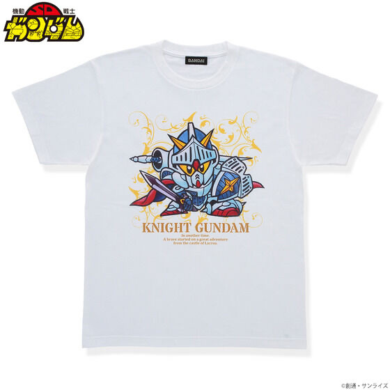 Pbandai 預訂2024/7月 機動戦士SDガンダム 騎士ガンダム/ナイトガンダム カラー Tシャツ