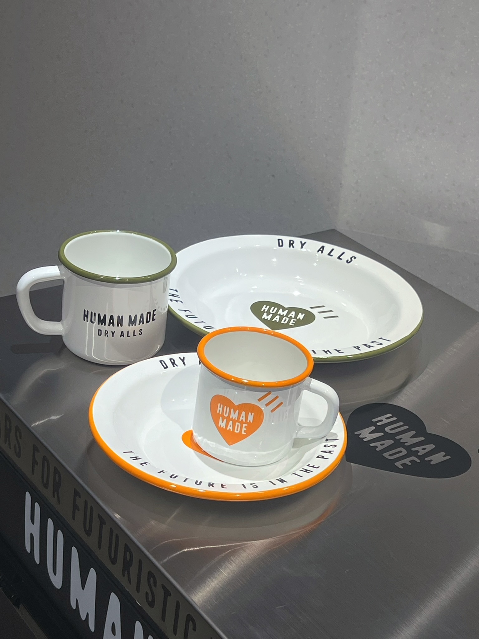 台北店限量專區㊙HUMAN MADE 陶瓷杯盤/餐具