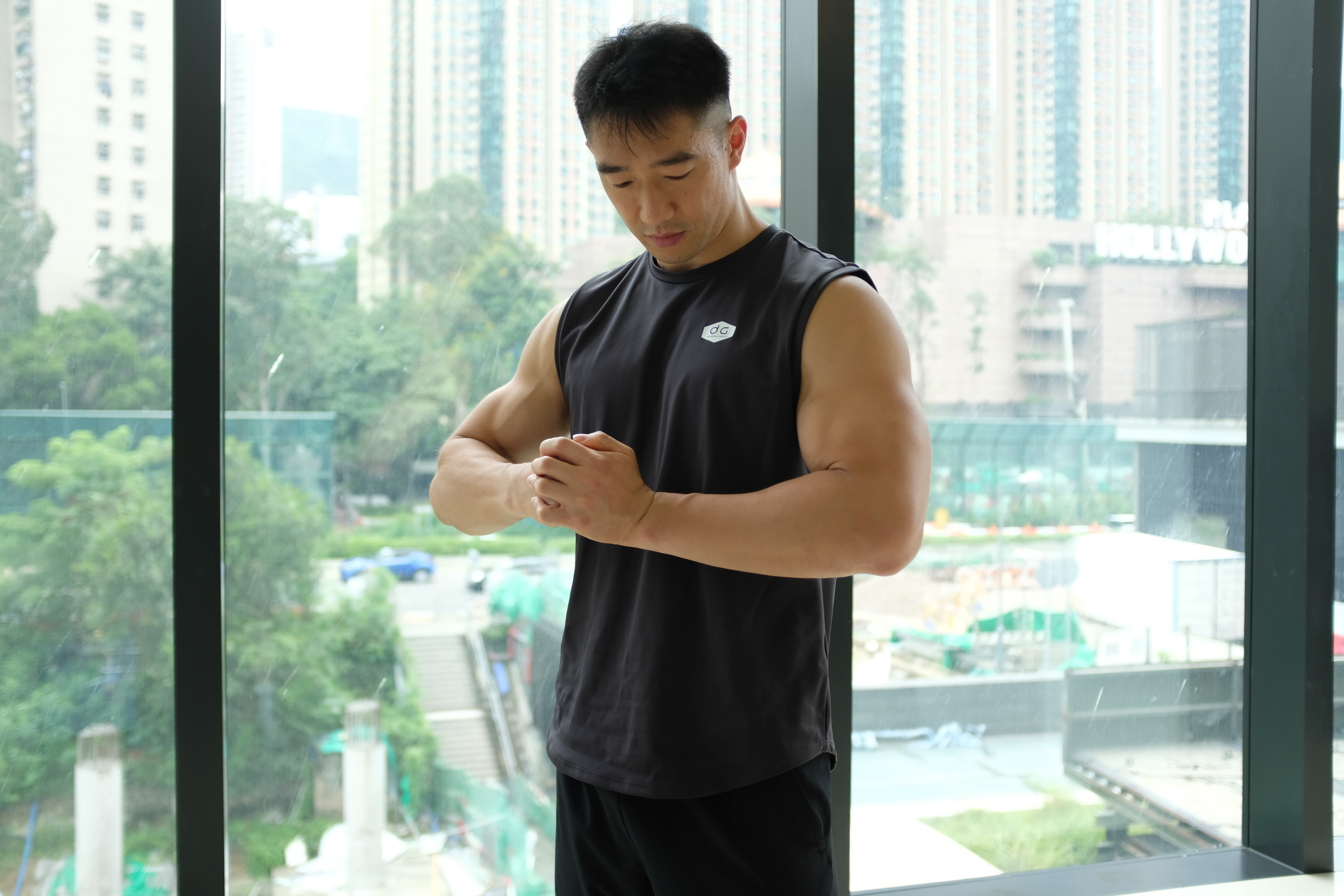 訓練休閒背心 (深灰)