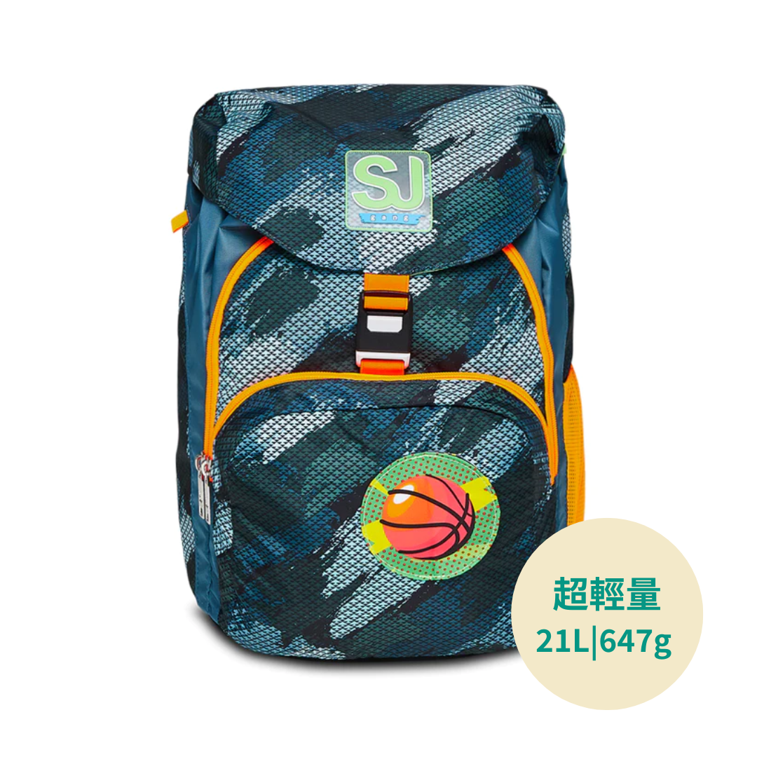 意大利 SJ Gang 超輕量護脊書包 Microlight GRS  - Green Shadows