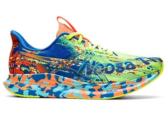 ASICS NOOSA TRI 14 'HAZARD GREEN/LAKE DRIVE'