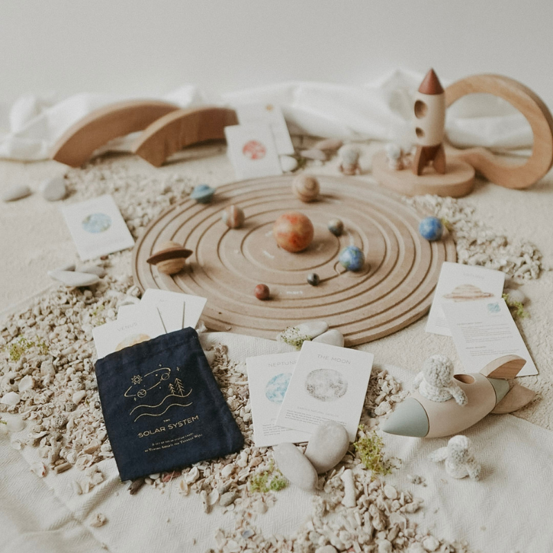 太陽系系列 | 回收木玩