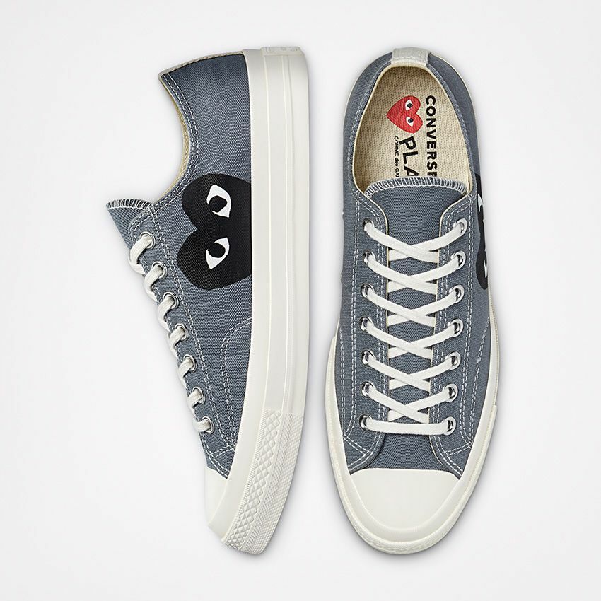 CONVERSE X CDG PLAY CHUCK TAYLOR ALL-STAR 70 LOW TOP