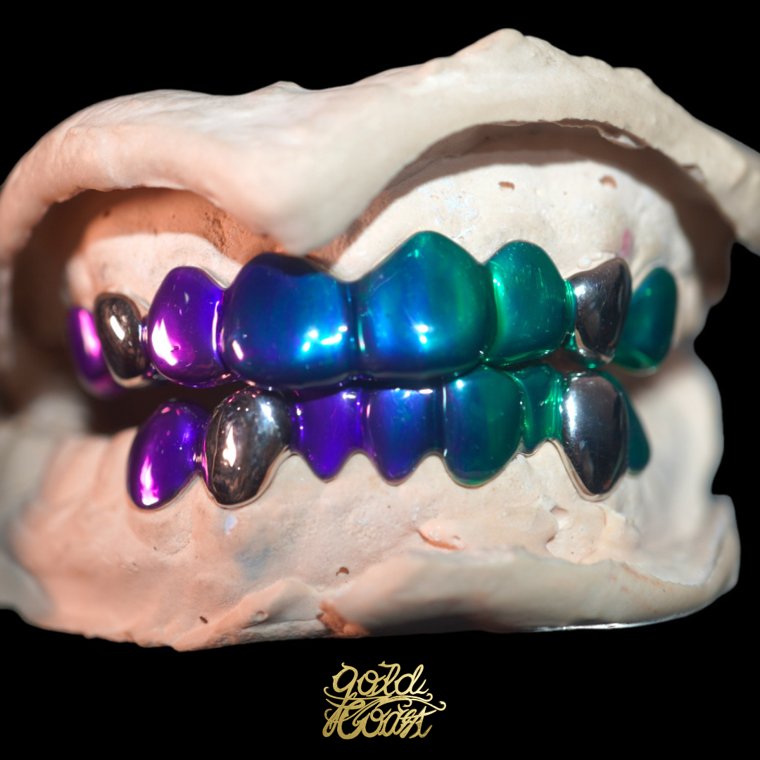 珠寶訂製多色光面牙套