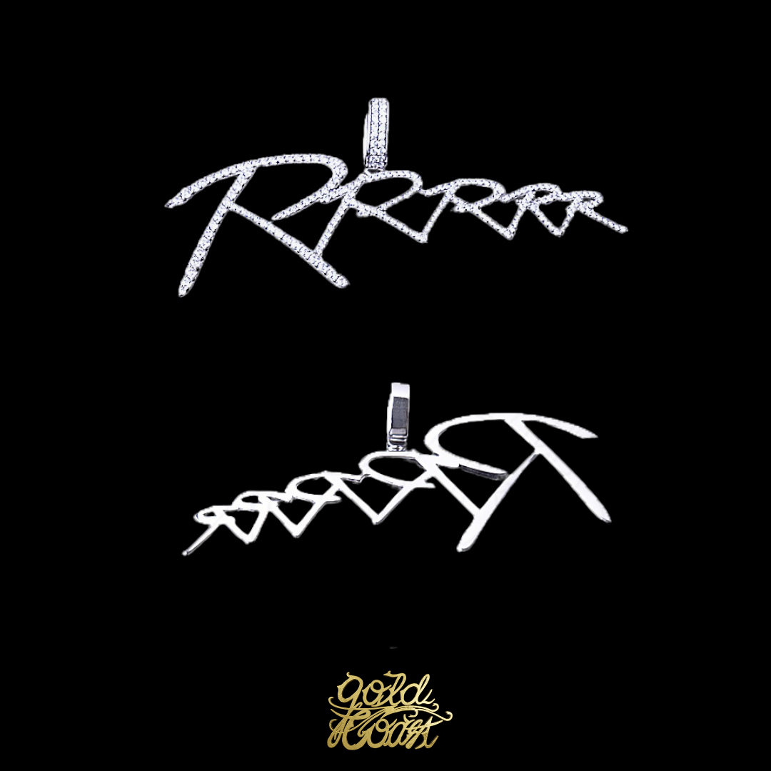 珠寶訂製滿鑲RRRRR墜飾