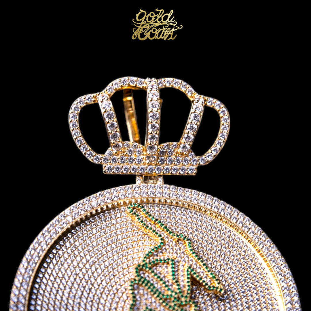 珠寶訂製滿鑲KILLA轉盤墜飾