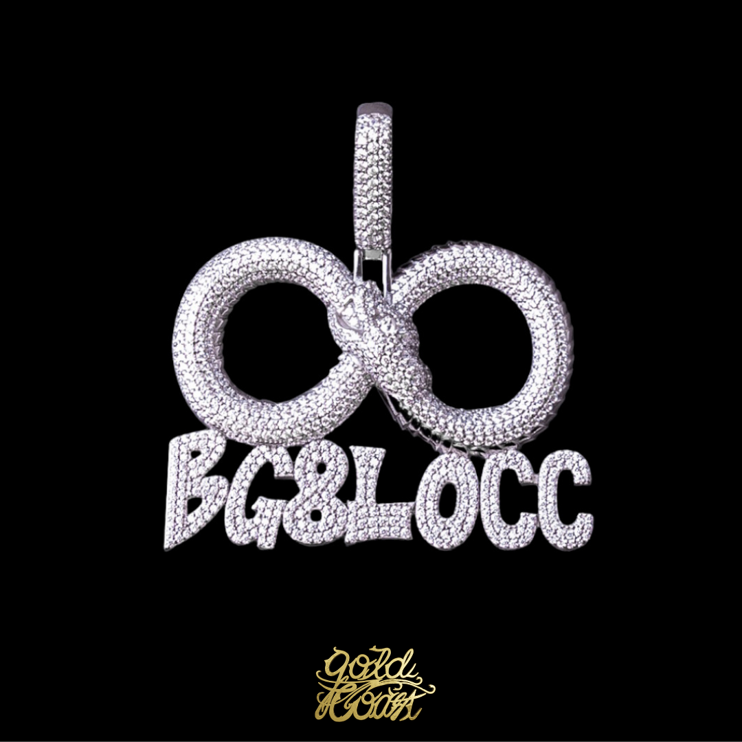 珠寶訂製無限蛇BG8LOCC墜飾