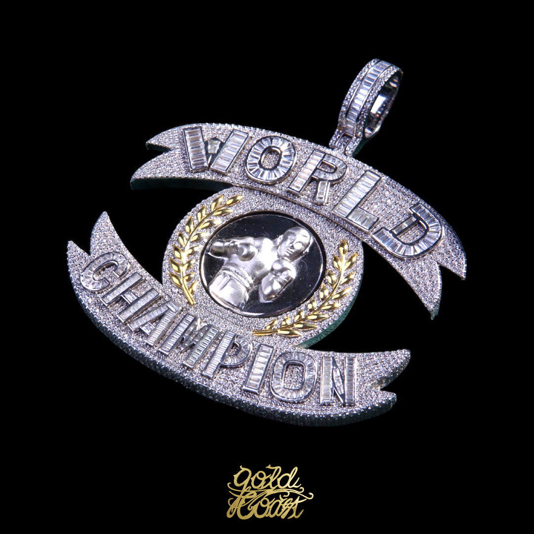 珠寶訂製世界冠軍獎章墜飾