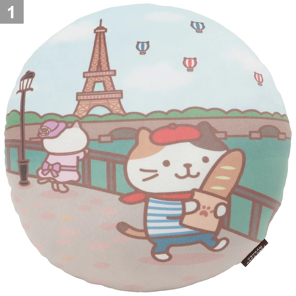 日本Fuku Fuku Nyanko SNS 插圖靠墊