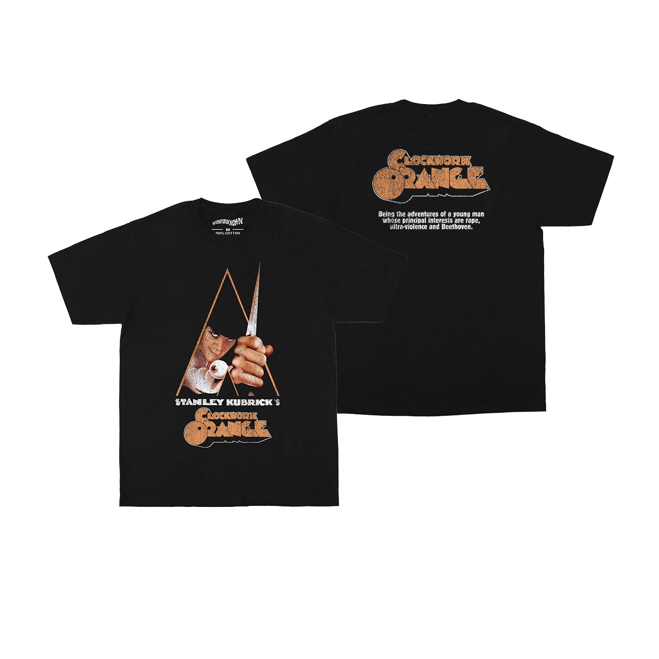 發條橘子 A Clockwork Orange (1971) 多款印刷短T