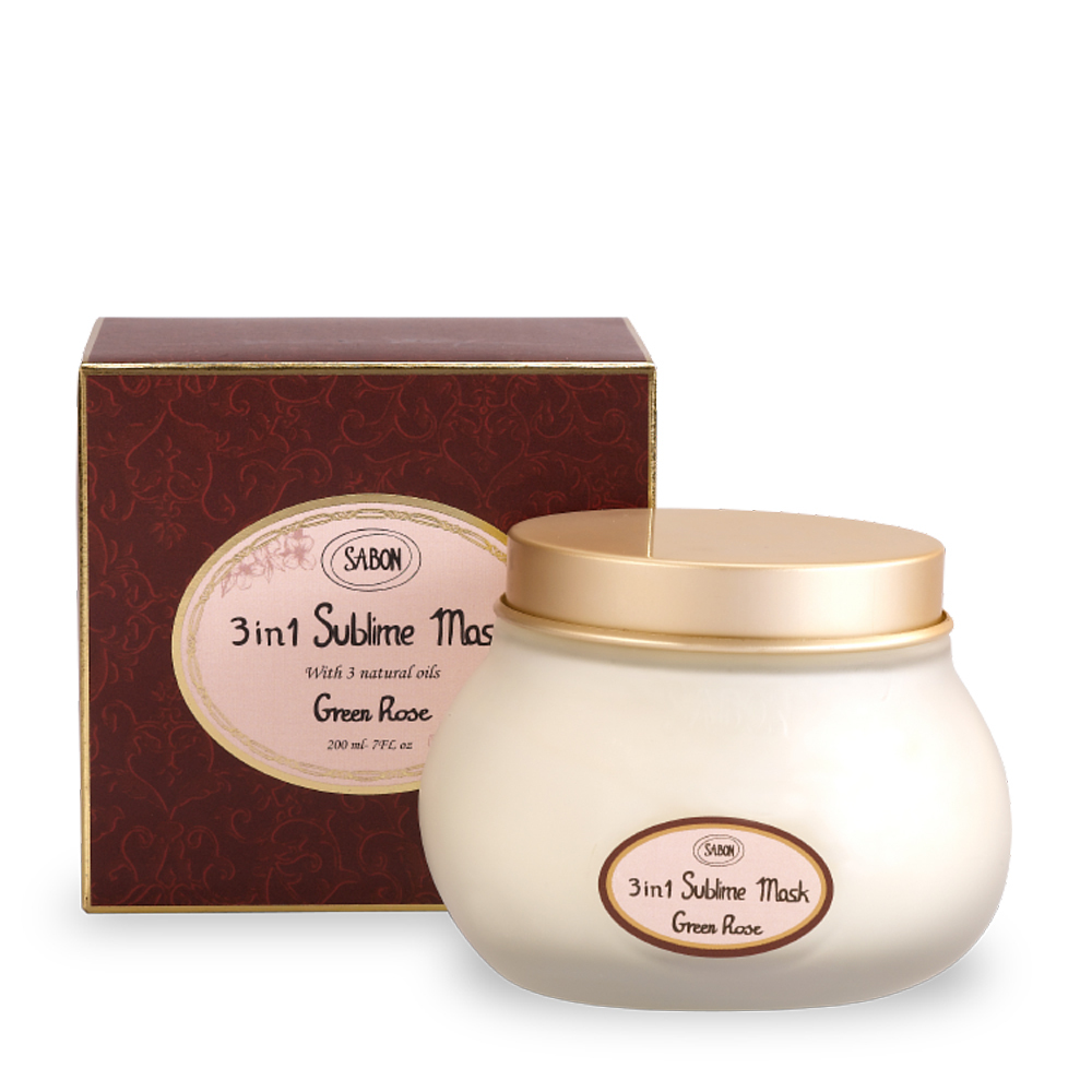 以色列綠玫瑰三合一修護髮膜 - SABON