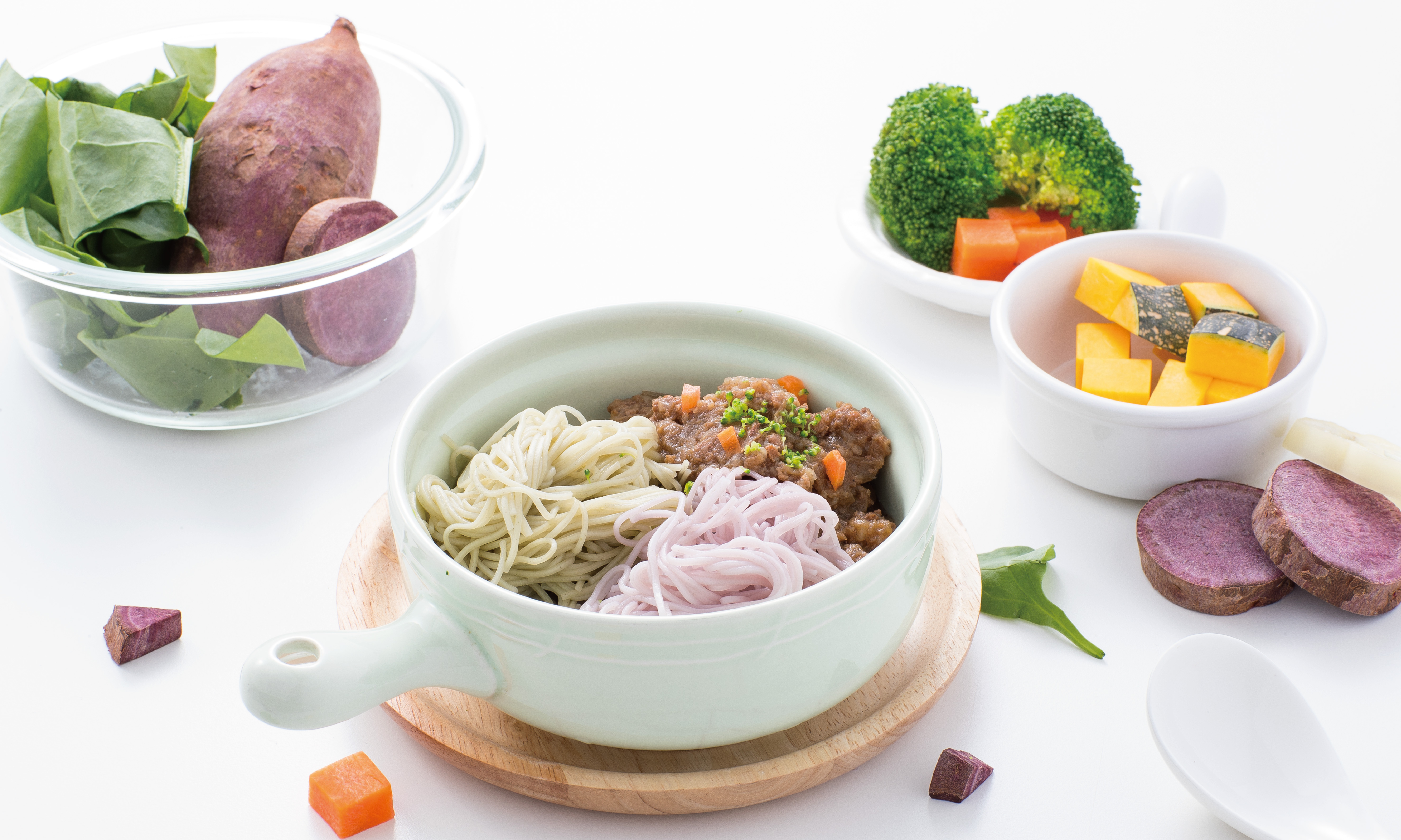 18個月副食品食譜｜ 寶寶肉燥乾麵