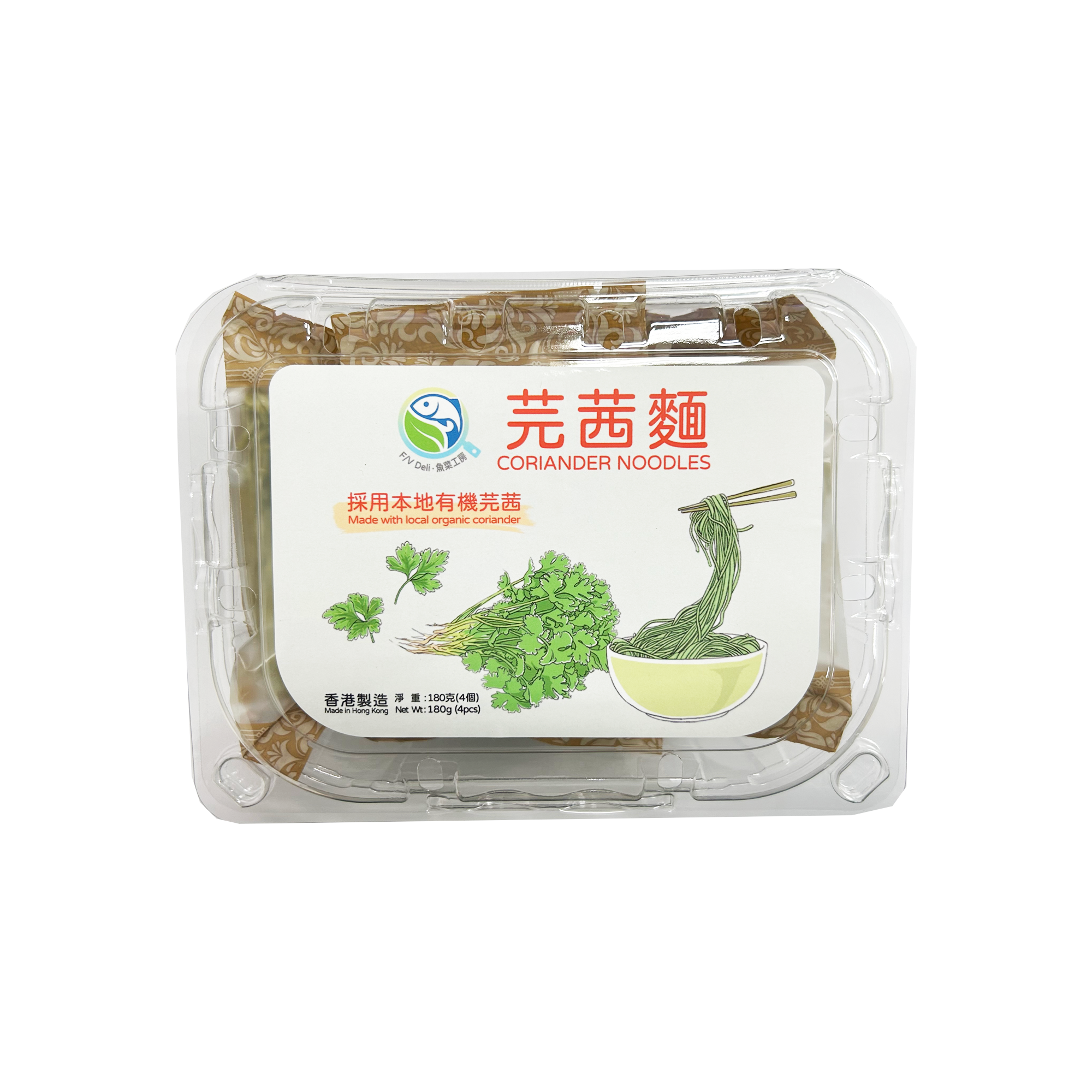 魚菜工房 - 芫茜麵 (盒)