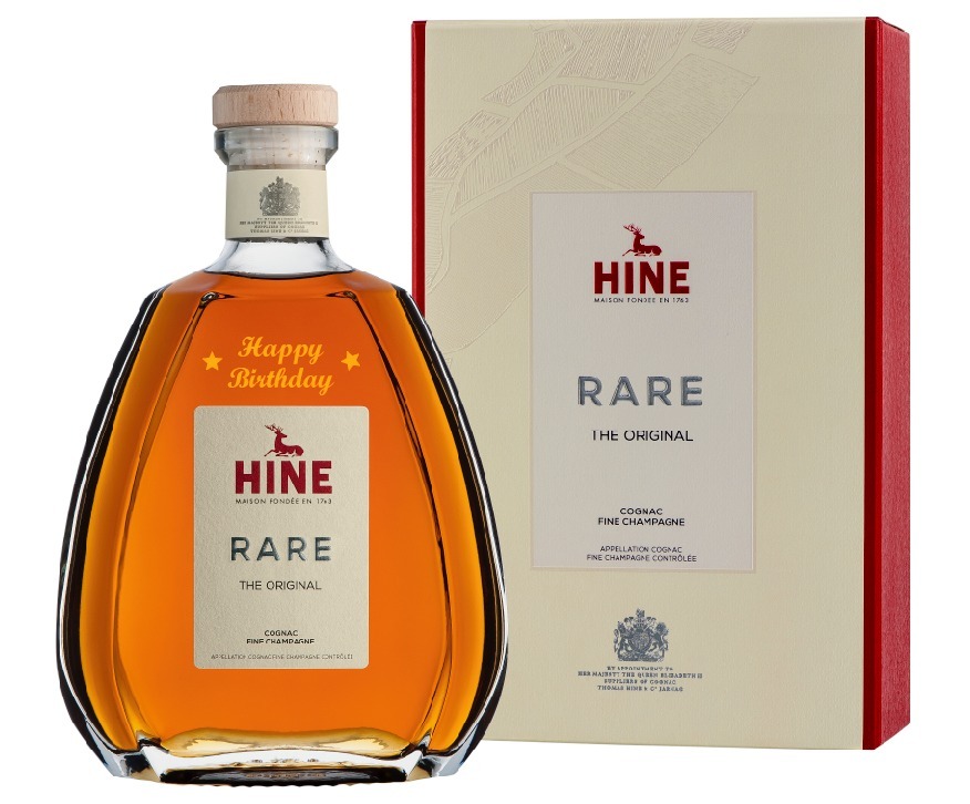 HINE 御鹿名致干邑(RARE) 700ml (祝賀語雕刻: HAPPY BIRTHDAY)