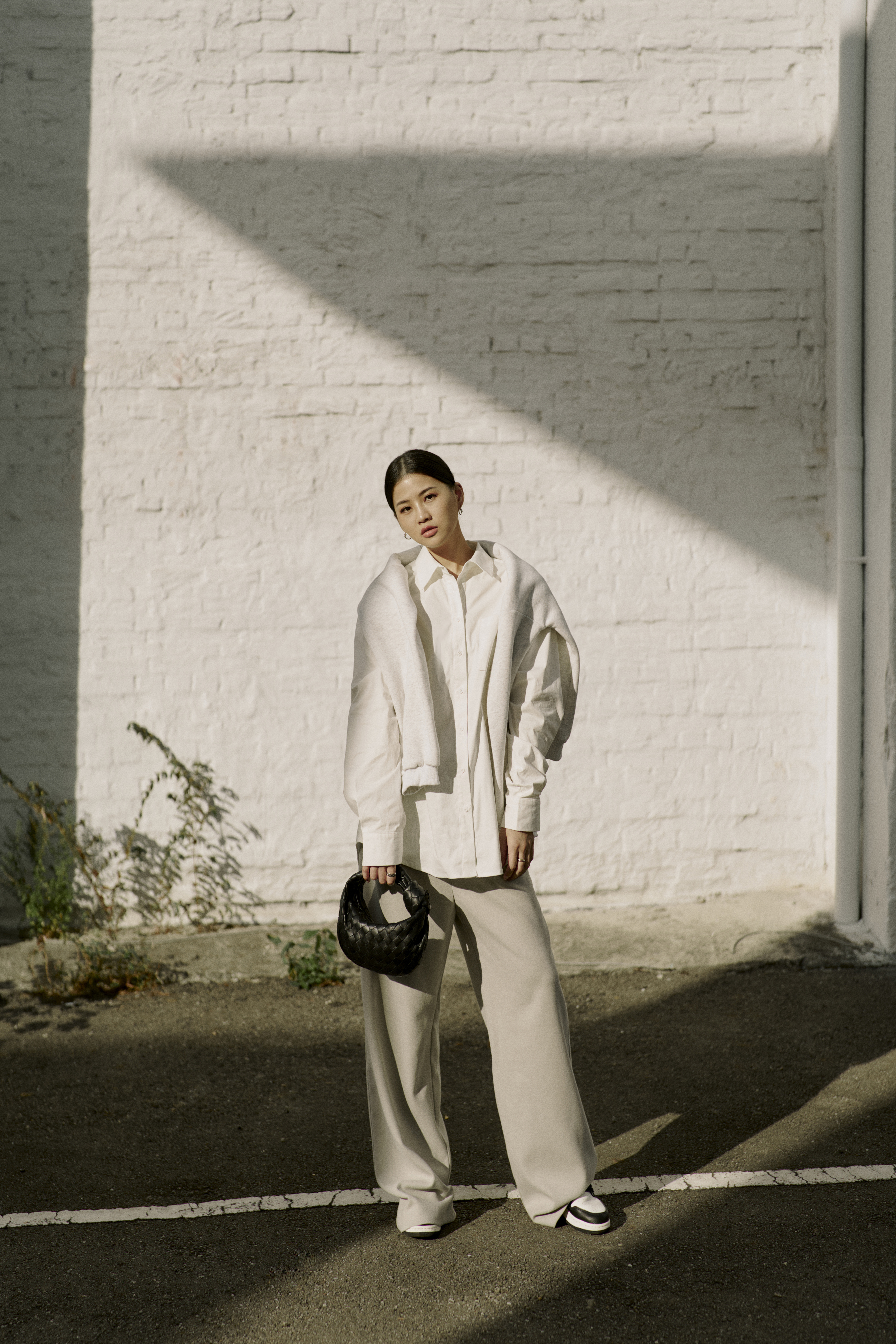 簡約打折寬褲(現貨)