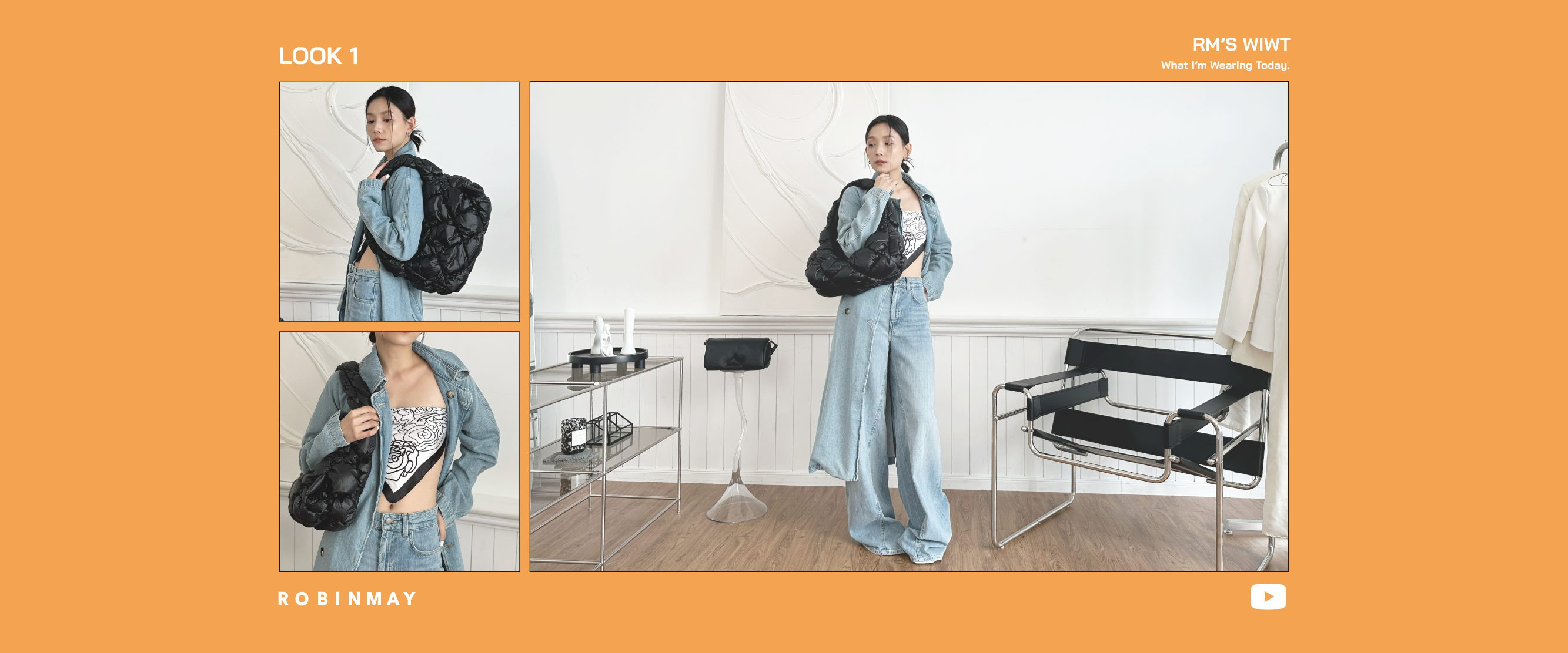 歐美穿搭LOOK 1 Denim on Denim