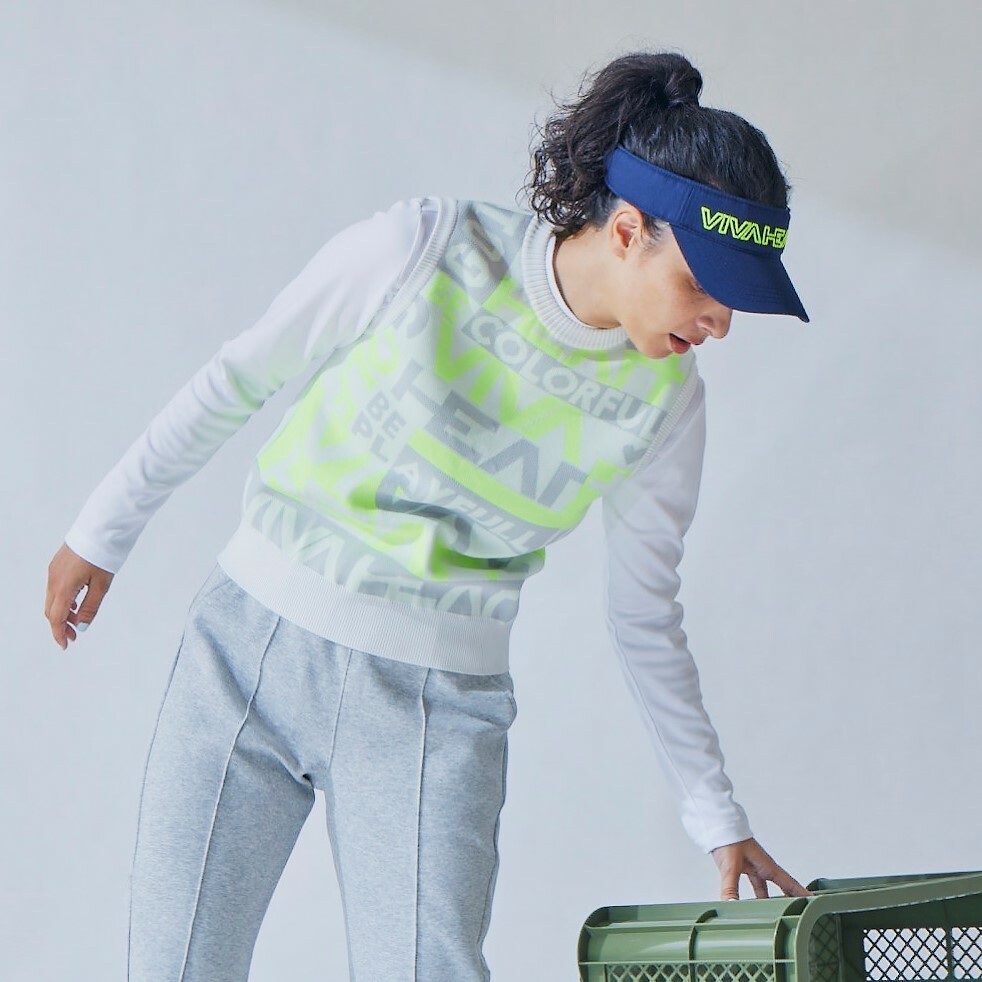 女士 繽紛防水針織背心