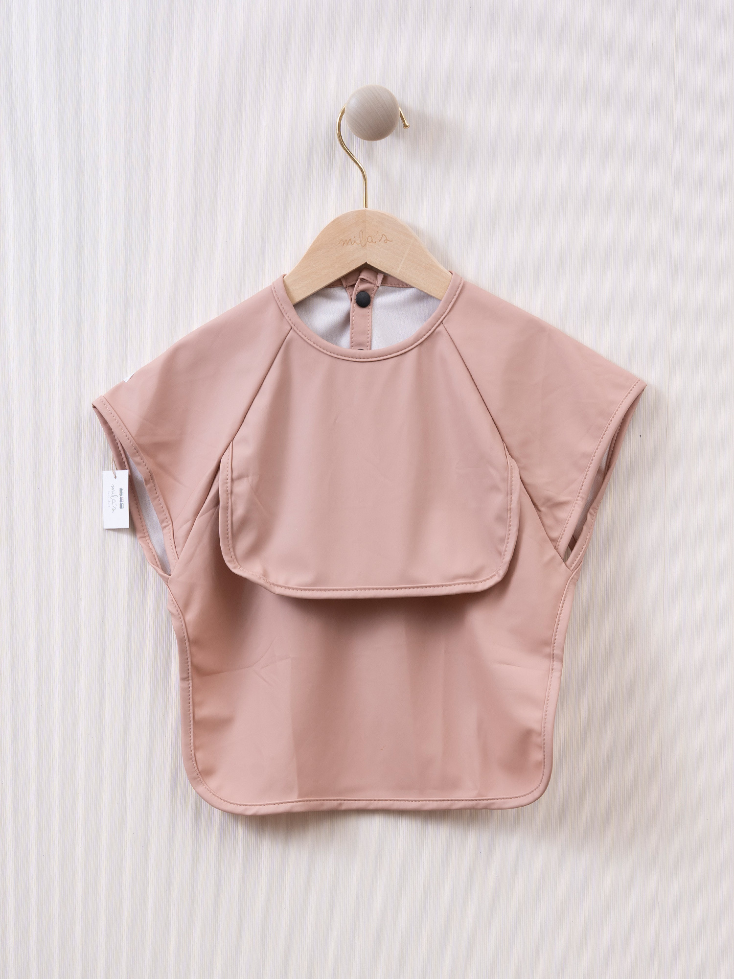 mila's 口水肩短袖上衣