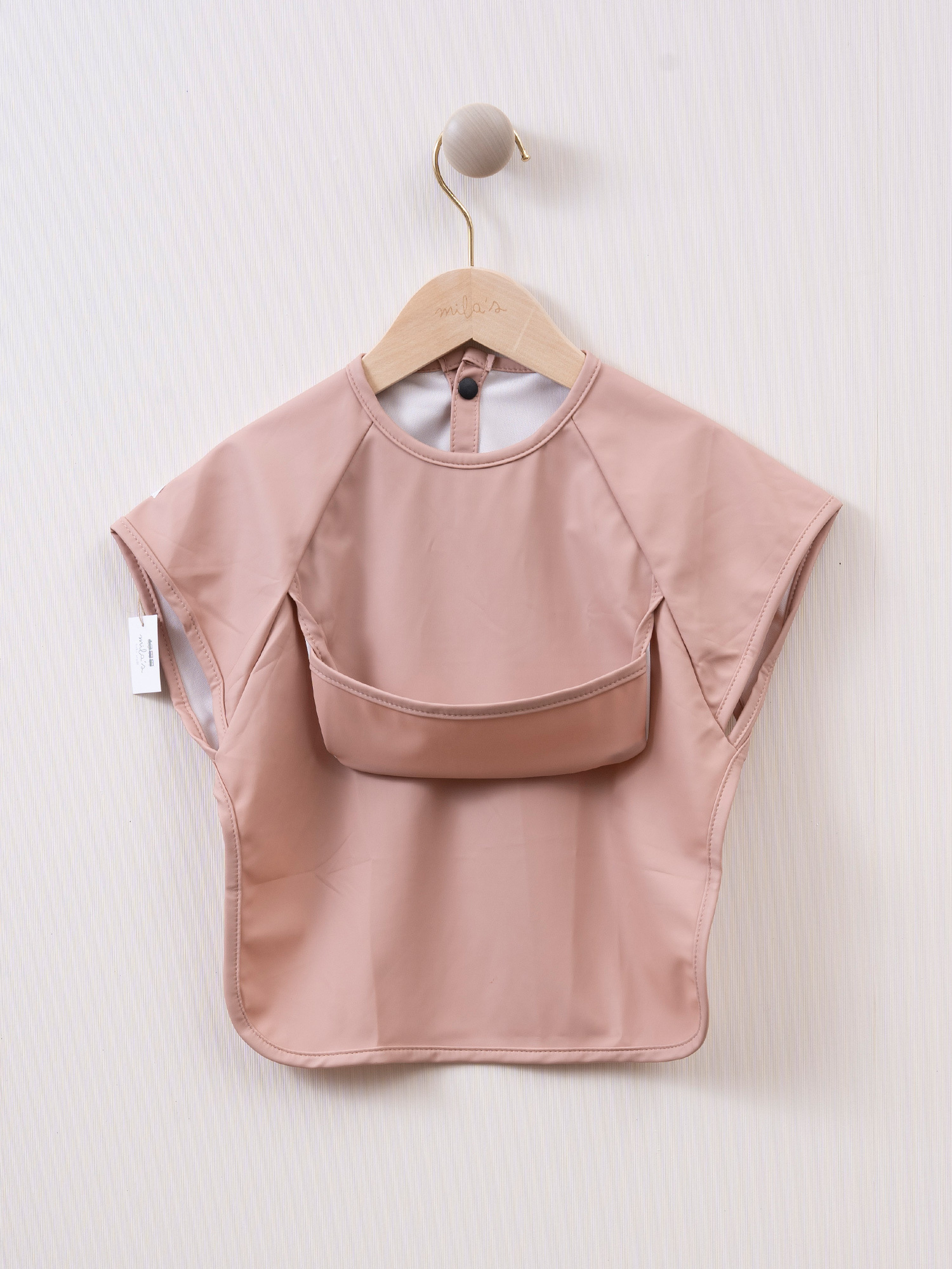 mila's 口水肩短袖上衣