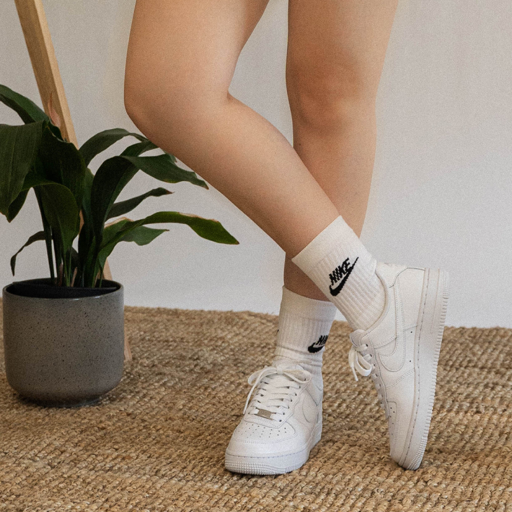 Nike Air Force 1 GS 女鞋 大童鞋 白色 經典 AF1 休閒鞋 DH2920-111