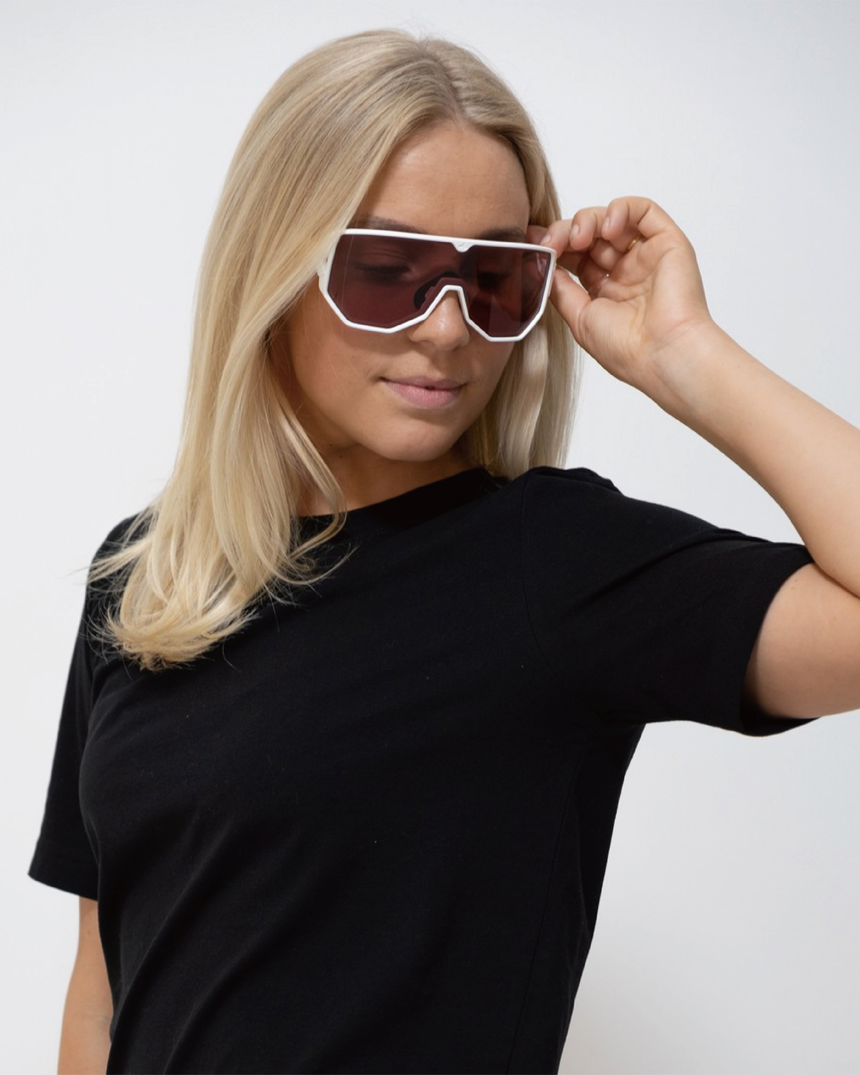 【Tripoint】003 Reschen 眼鏡 White - 霧白框/紫紅片