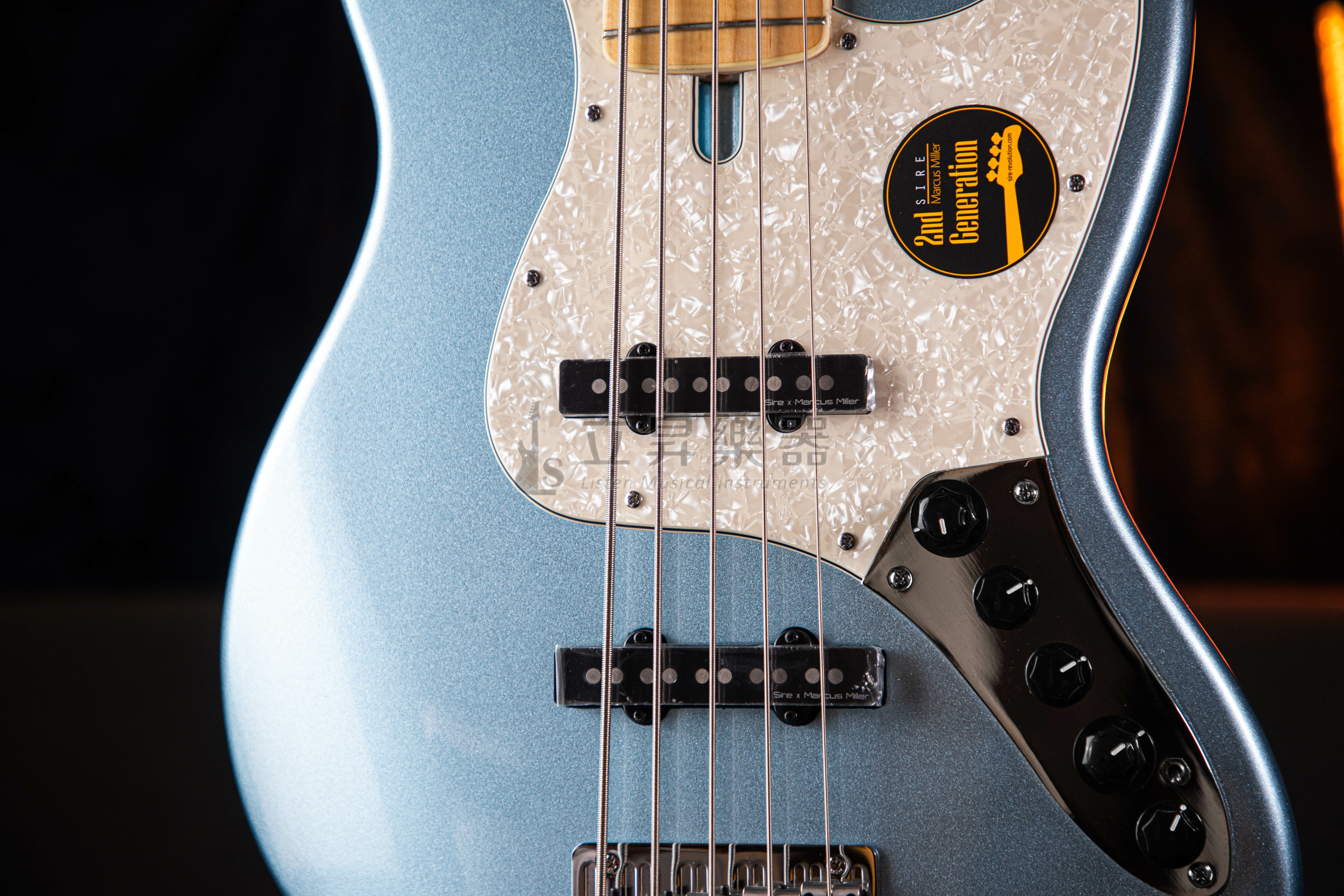 【現貨供應】Sire Marcus Miller V7II/ASH5 LPB 電貝斯 附原廠琴袋 第 3 張圖片｜三峽吉他 / Bass