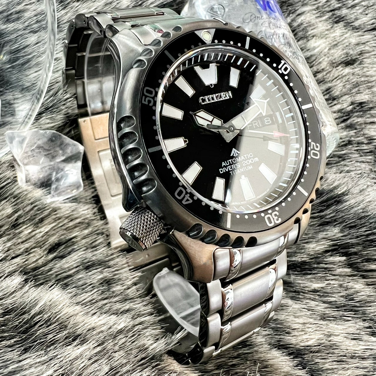 【CITIZEN星辰】PROMASTER 超級鈦黑河豚限量機械錶 NY0105-81E 42mm 現代鐘錶