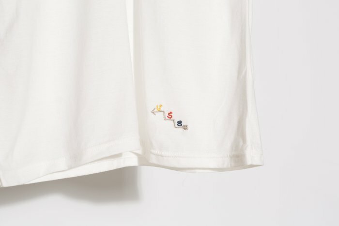 U.S.S "STEP 006 TEE" (Grey/White)