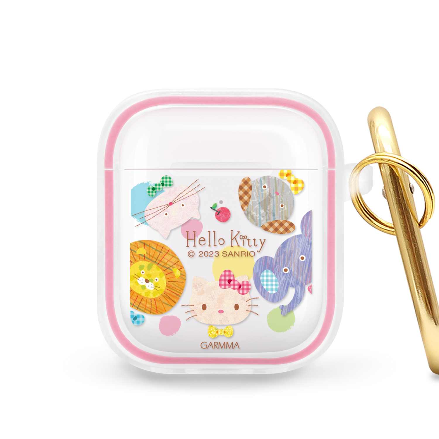 Hello Kitty for AirPods 1/2代 無線耳機保護套 動物派對