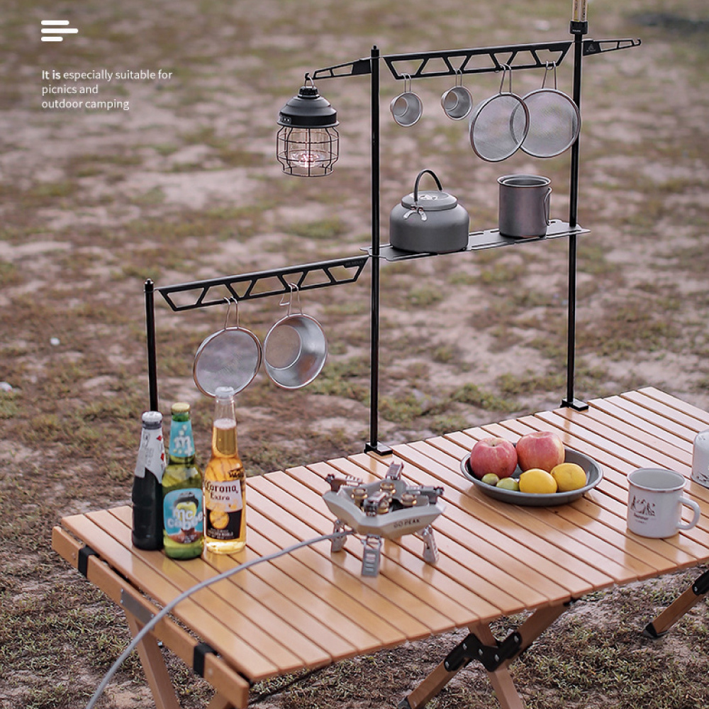 #元氣熊 鋁合金夾式可拆卸桌面置物掛架 N款/H款