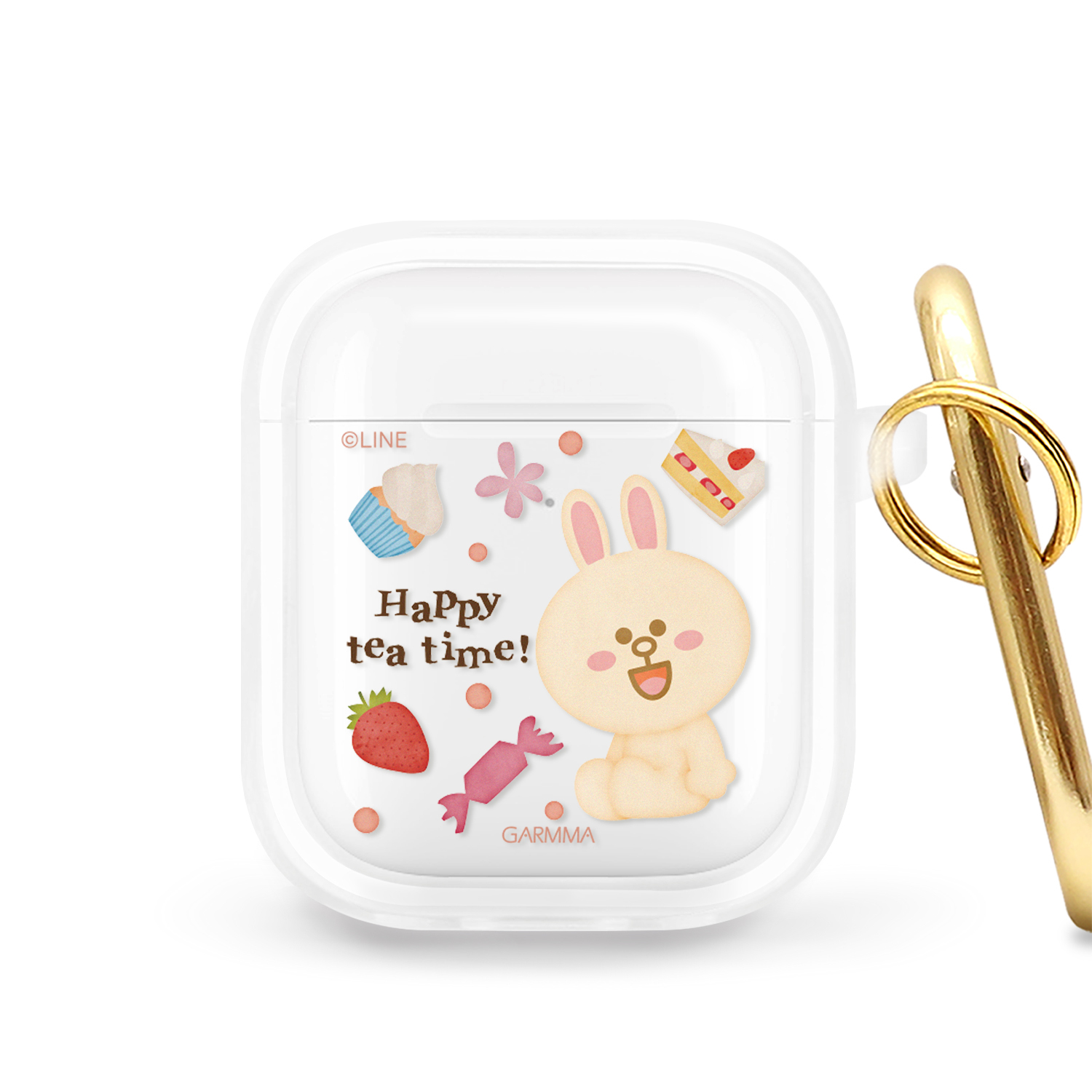 LINE FRIENDS for AirPods 1/2代 無線耳機保護套 兔兔