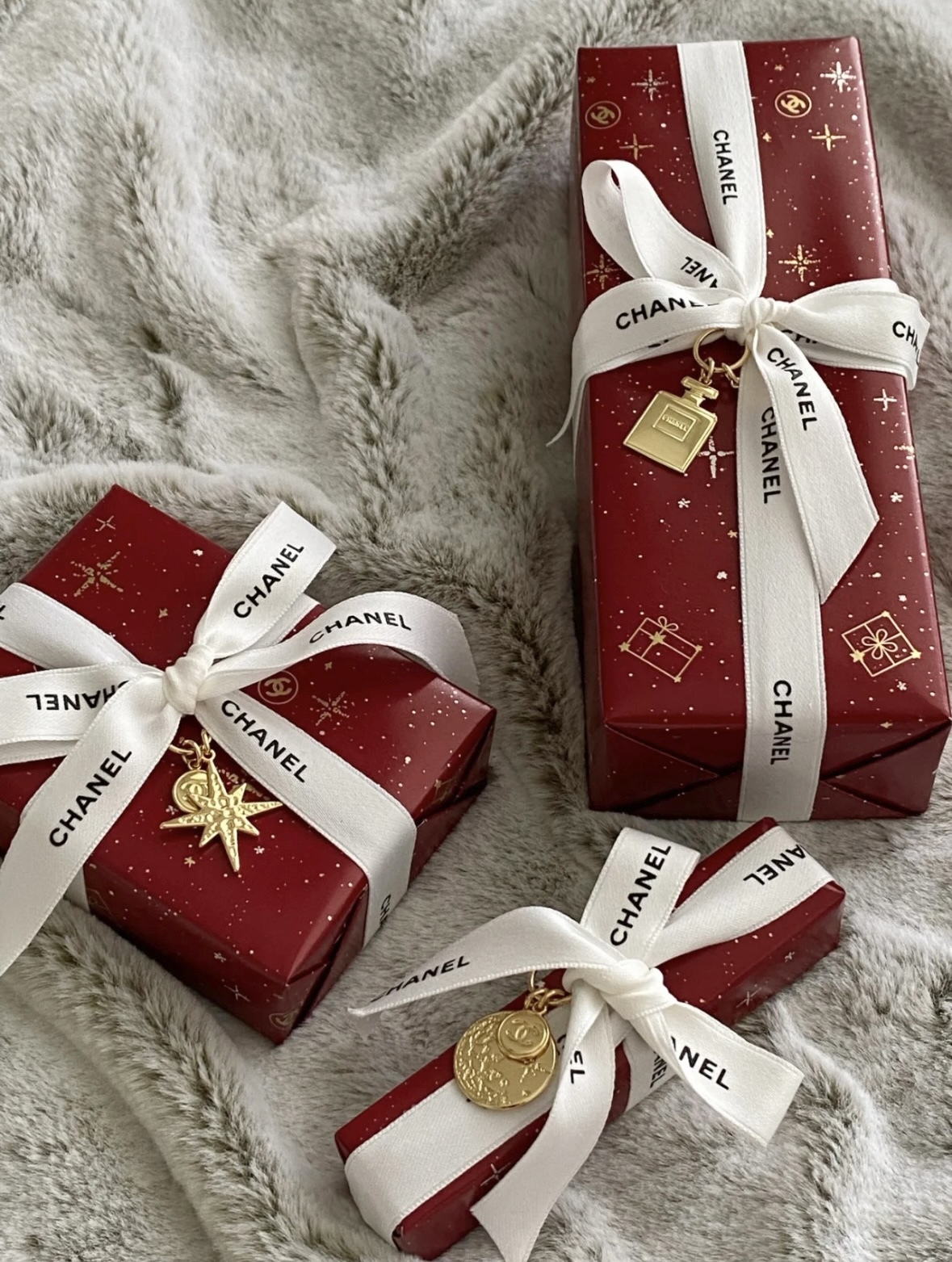 （現貨）特價！CHANEL 香奈兒 質感系 小吊飾 月球 彗星 香水