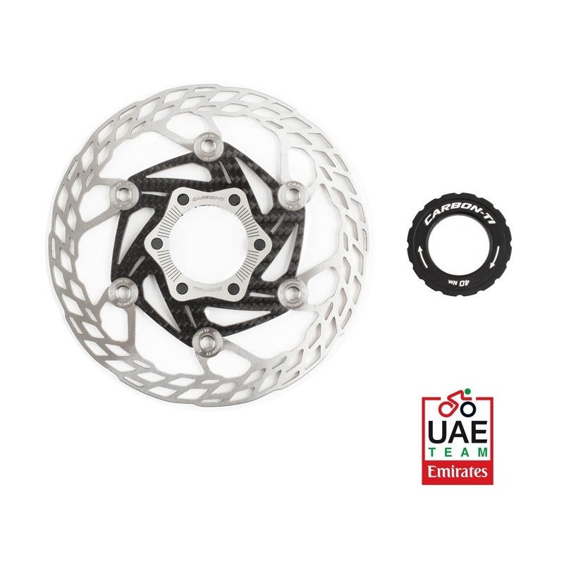 Carbon-Ti X-ROTOR SteelCarbon 3 Center Lock Disc Rotors