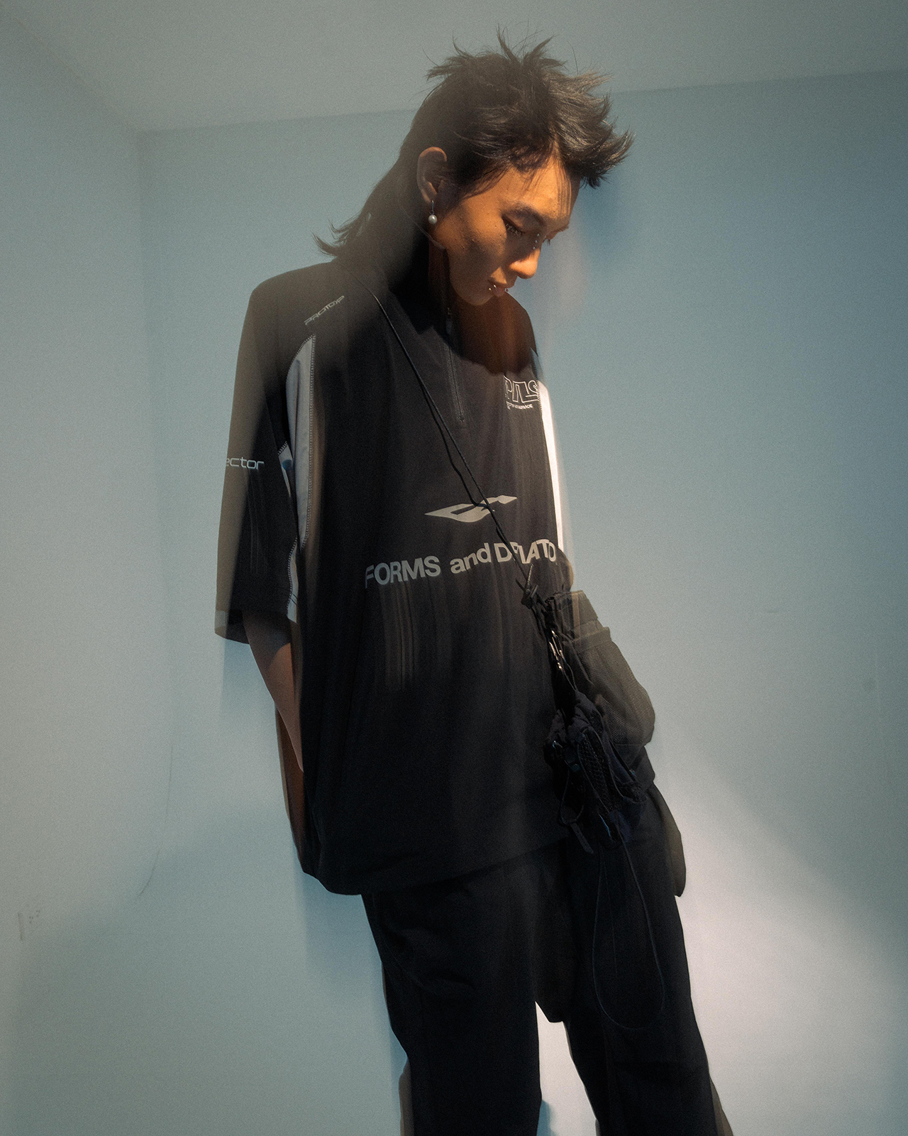 【BLUZ】尼龍機能簍網小包