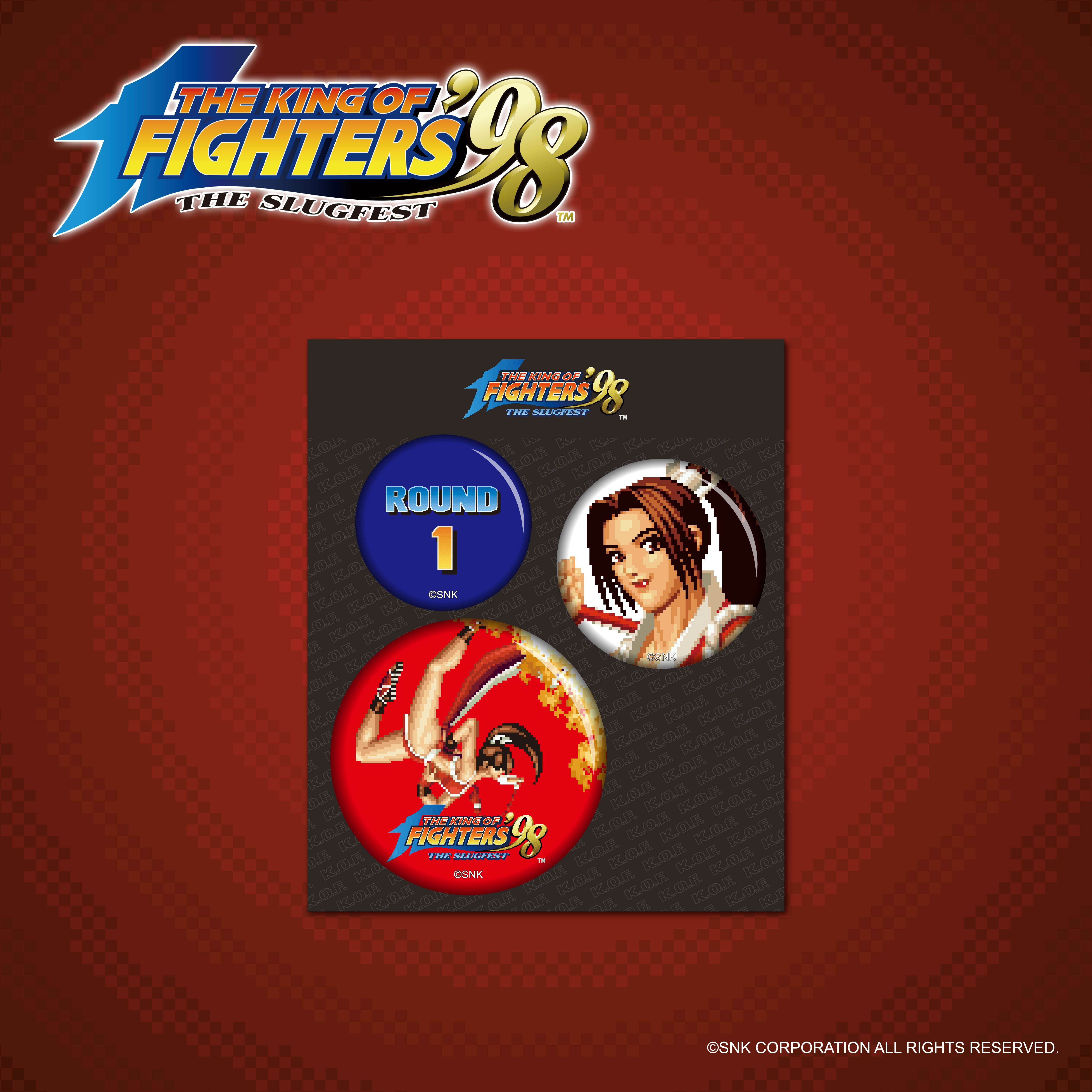 KOF '98-胸章-不知火舞-3入