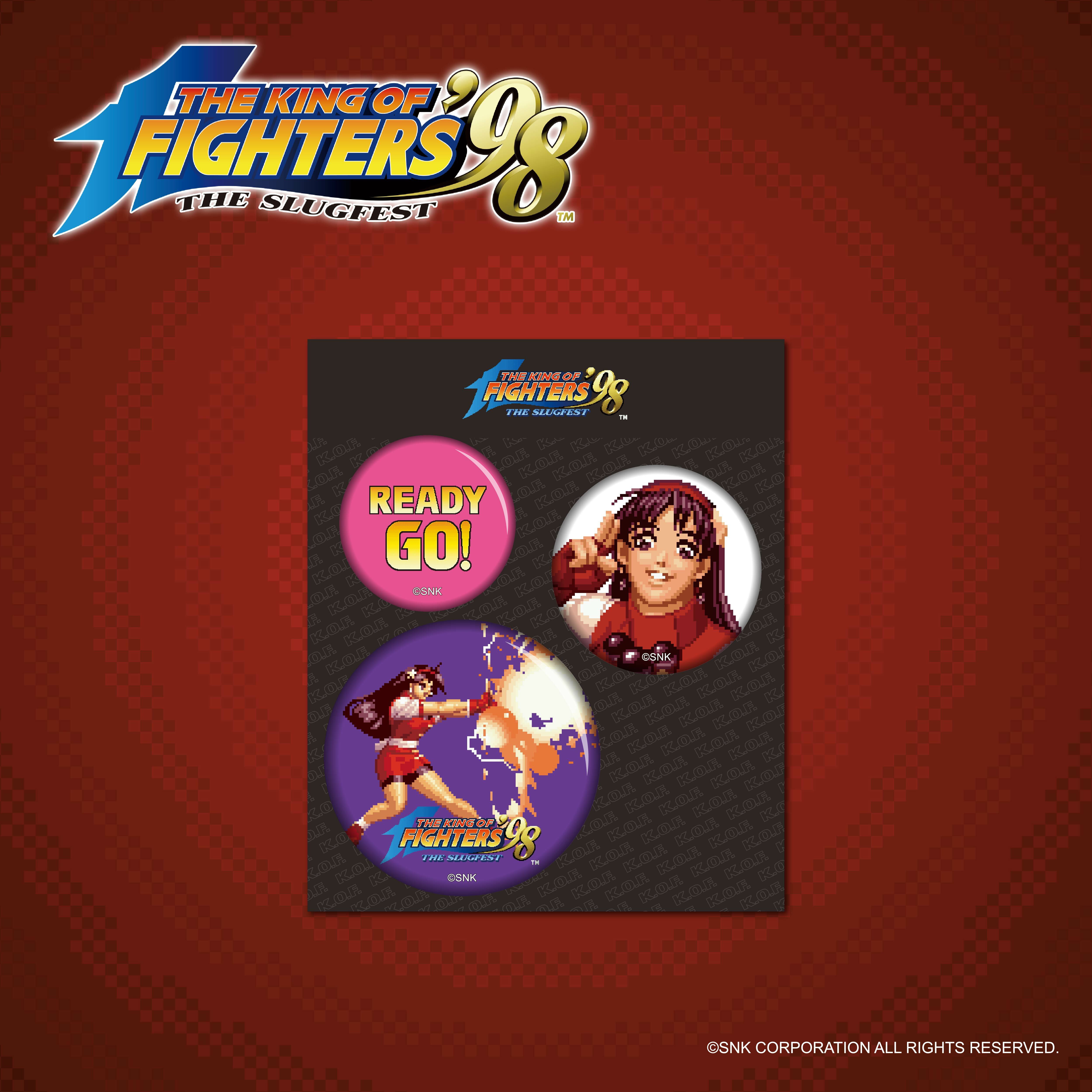 KOF '98-胸章-麻宮雅典娜-3入