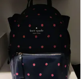 [S] KATE SPADE KA495 CHELSEA THE LITTLE BETTER PARK BACKPACK,BLUE MULTI,, 196021217524 (SKS760)