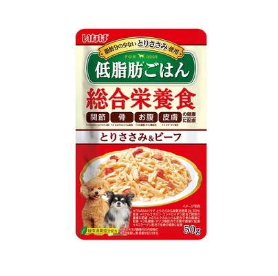 INABA 綜合營養(低脂主食) 雞肉+牛肉 50g【原盒16包】