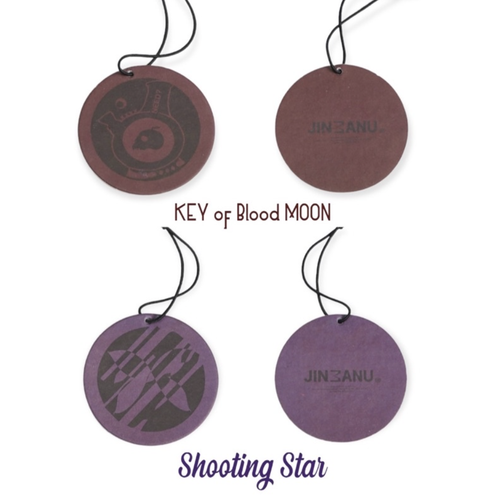 JINMANU 許願精靈香氛吊卡 祈願流星 血月之鑰 香氛吊卡 香氛 調香 居家 除臭 香片