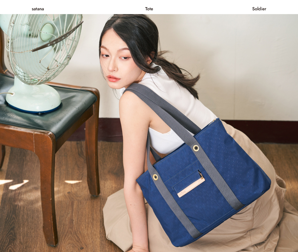 satana Soldier 趣遊行者旅行袋 海軍藍色 SOS3030-225 使用情境照