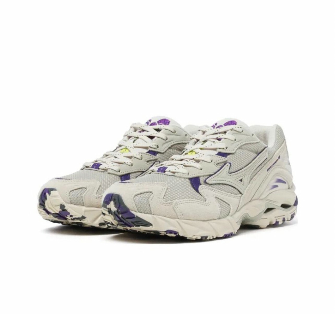 代購 Mizuno Wave Rider 10 運動 休閒鞋 跑步鞋 紫白 JUL-