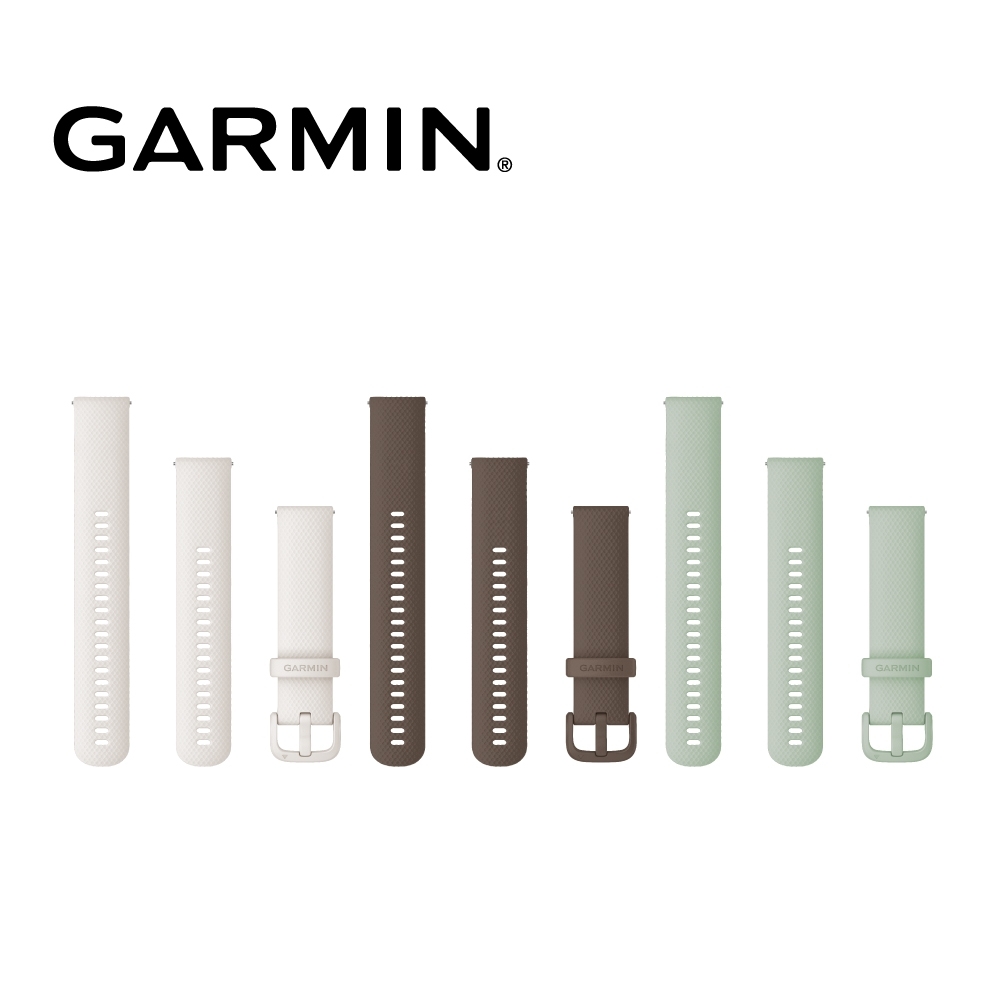 【GARMIN】Quick Release (20mm) vivomove Sport 矽膠錶帶