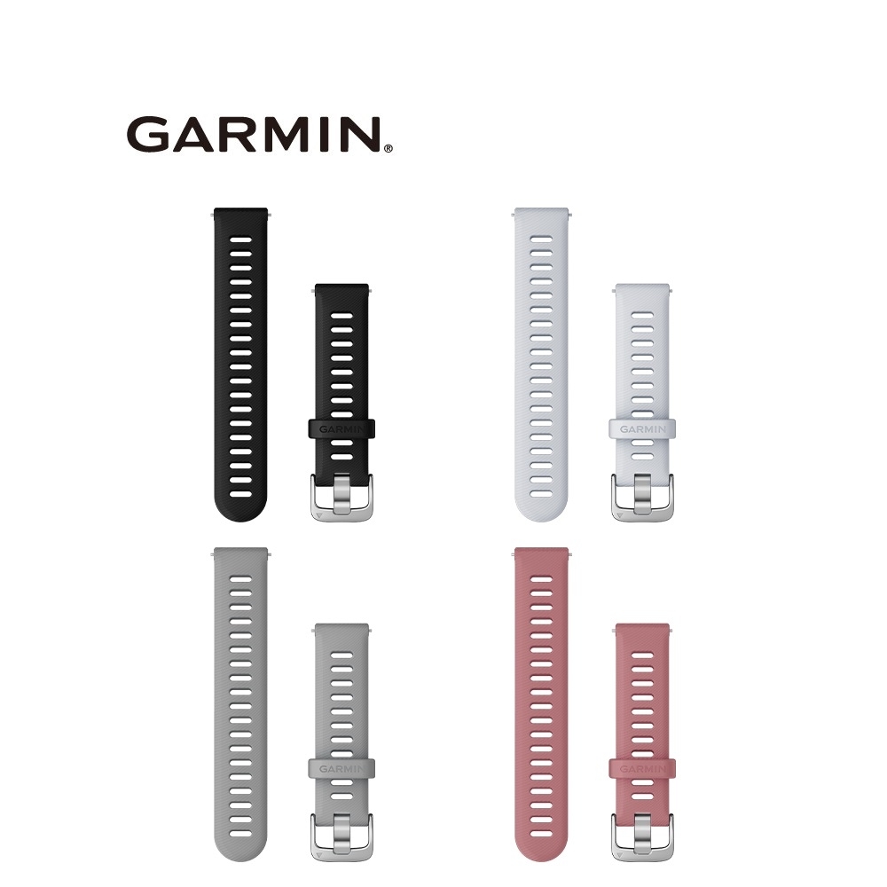 【GARMIN】Quick Release (18mm) Forerunner 255S 矽膠錶帶