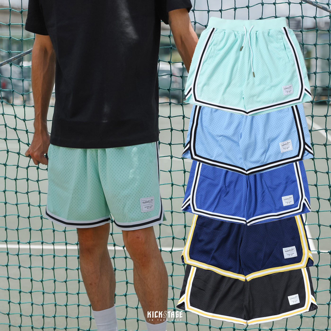 MITCHELL & NESS M&N GAME DAY SHORT 球褲【MB22A-SH04】【MB22A-SH09】ABshorts