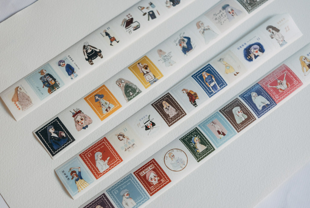 甜蜜郵便 附離型紙 割型 紙膠帶｜甜蜜生活La dolce vita 臺灣